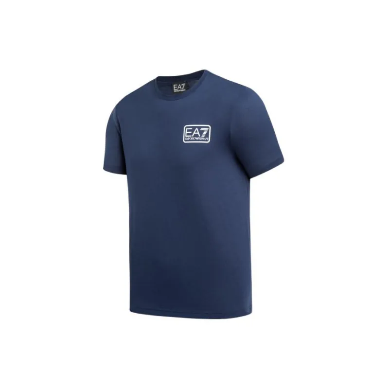 EMPORIO ARMANI T Shirts Men Navy Blue-2