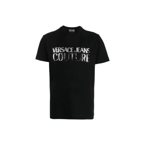 VERSACE Jeans Couture Logo Printed Crewneck T-Shirt