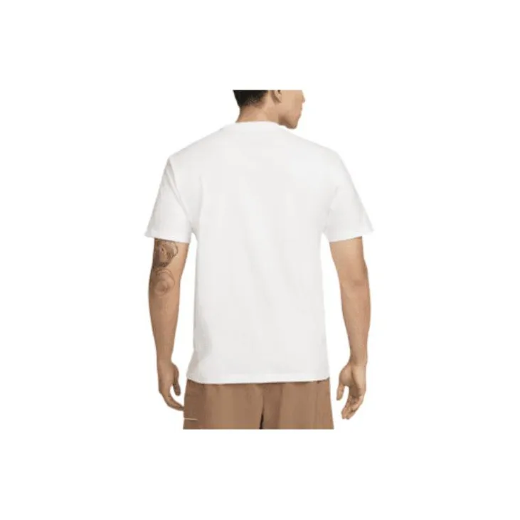 Nike T Shirts Men White-1