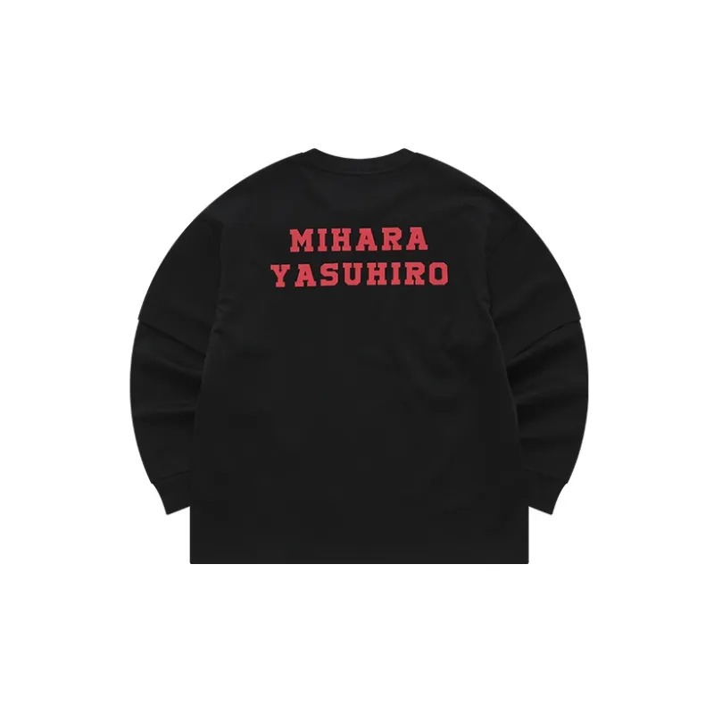 Mihara Yasuhiro X FILA MIHARA YASUHIRO Collaboration Collection T Shirts Men Jet Black-1