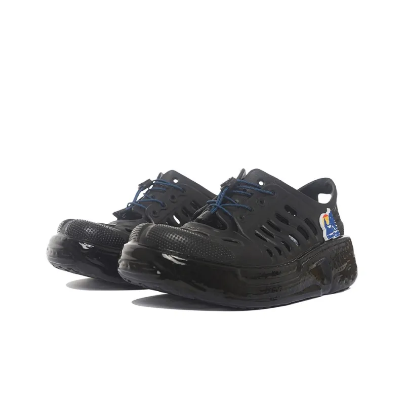 LiNing Pan Gu Trek Cushioning Anti Slip Wear Resistant Breathable Lightweight Rebound Low Top Casual Shoes Men's Black-2