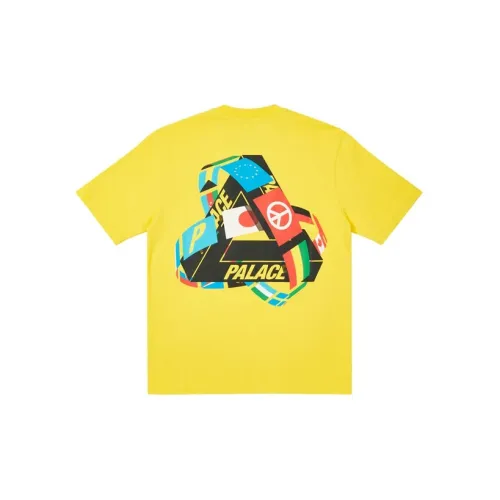 PALACE T-Shirts Unisex Yellow