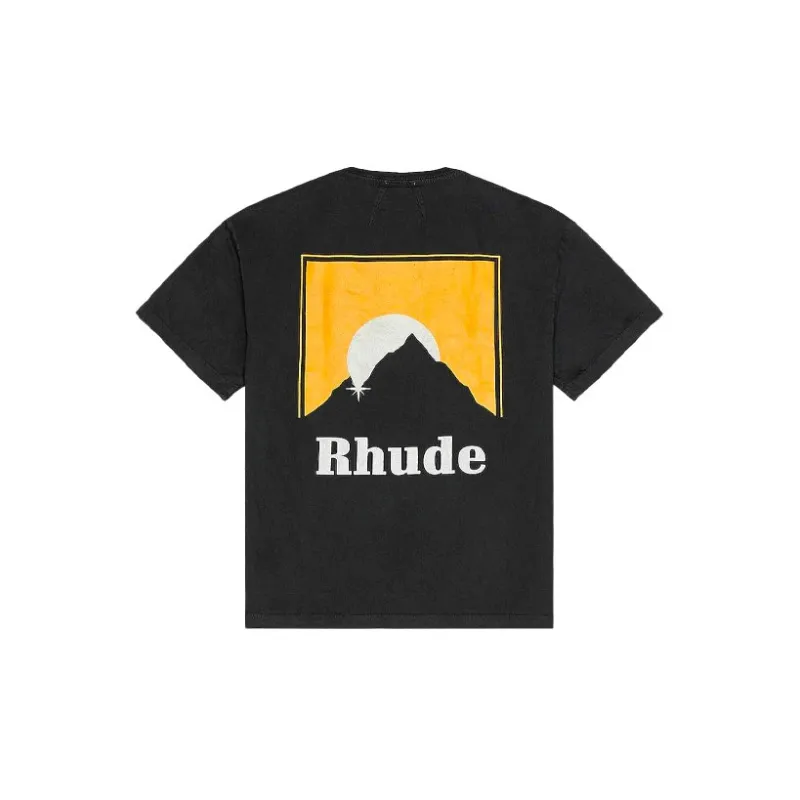 RHUDE Mountain Logo Tee-1