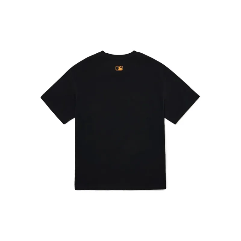 MLB Drop Shoulder Sleeve T Shirt Unisex Black-1