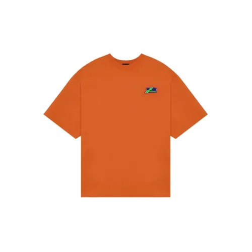 WE11DONE T-Shirts Unisex Orange