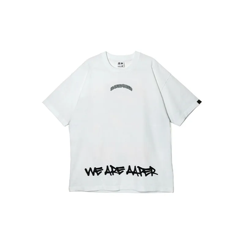 LiNing x Aape T Shirt Men's White-1