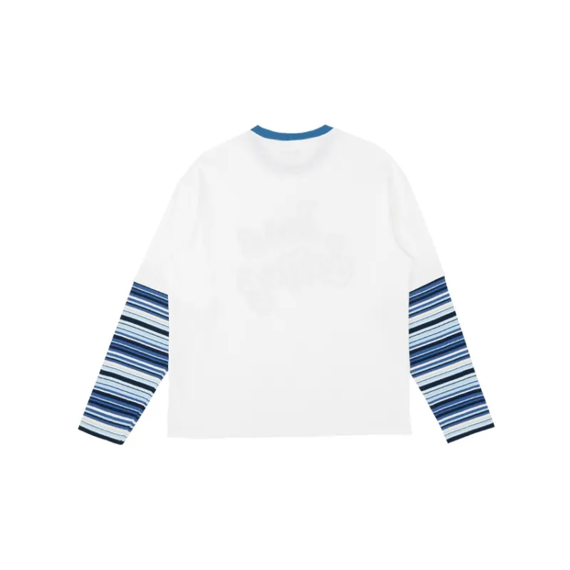 PROS BY CH Mock Two Piece Long Sleeved T Shirt Unisex-1