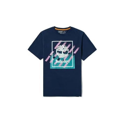 Timberland T-Shirts Men Blue