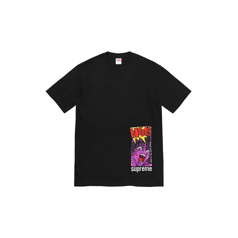 Supreme authentic SS21 embroidered cut out logo T shirt M