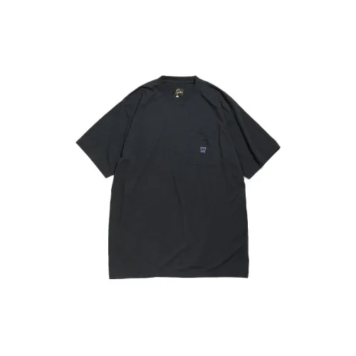 Needles T-Shirts Men Black