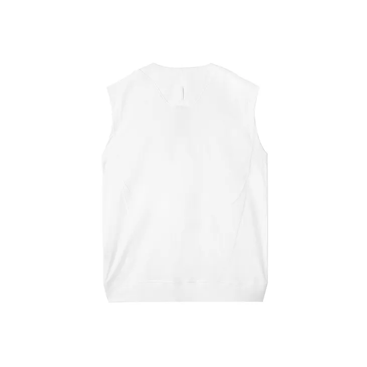 NORVINCY Comfortable And Breathable Sweat Wicking Solid Color 100% Cotton Sleeveless T Shirt Men's-1