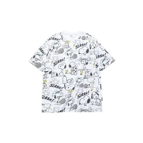 Snoopy X ANTA Life Collection T-Shirts Unisex White