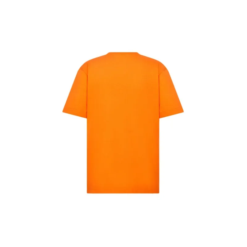 DIOR Quarterly New Products T Shirts Men Orange-1