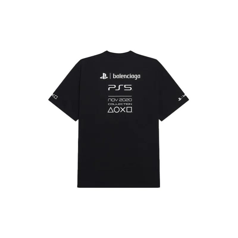 Balenciaga X PlayStation Boxy T shirt-1