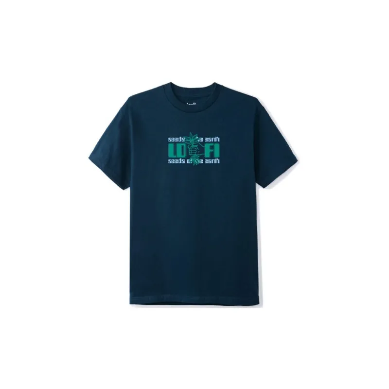 CIVILIST BERLIN Straight T-Shirt Unisex Navy-1