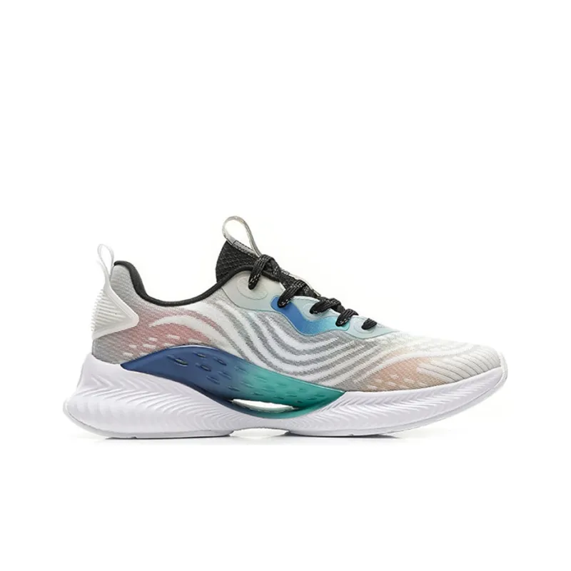 XTEP Qing Feng 4.0 Running Shoes Men's White Orange-1