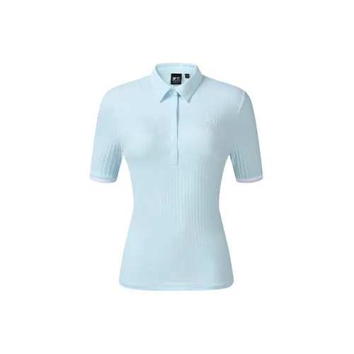 FILA Athletics Polo Shirts Women's Elegant Blue