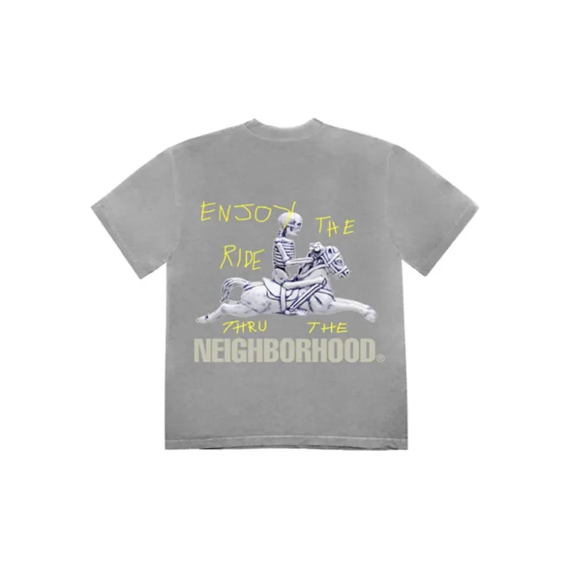 Travis Scott T Shirts Unisex Gray-1