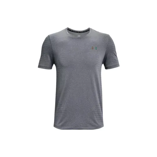 Under Armour RUSH T-Shirts Men Gray