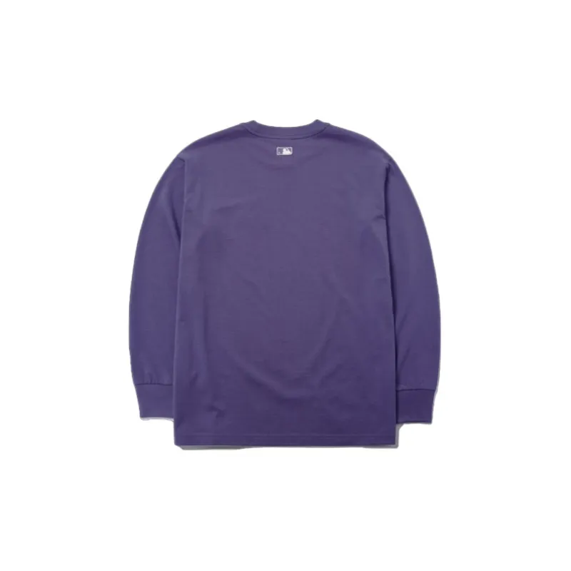 MLB Planet Overfit T Shirt Unisex Purple-1