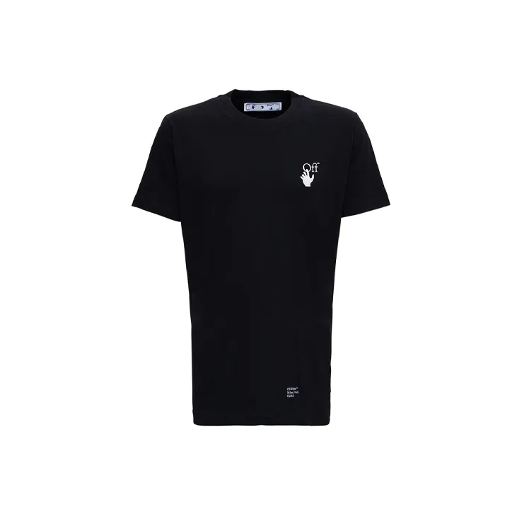OFF WHITE Slim Fit Caravaggio Saint Jerome Writing Arrows T Shirt-1
