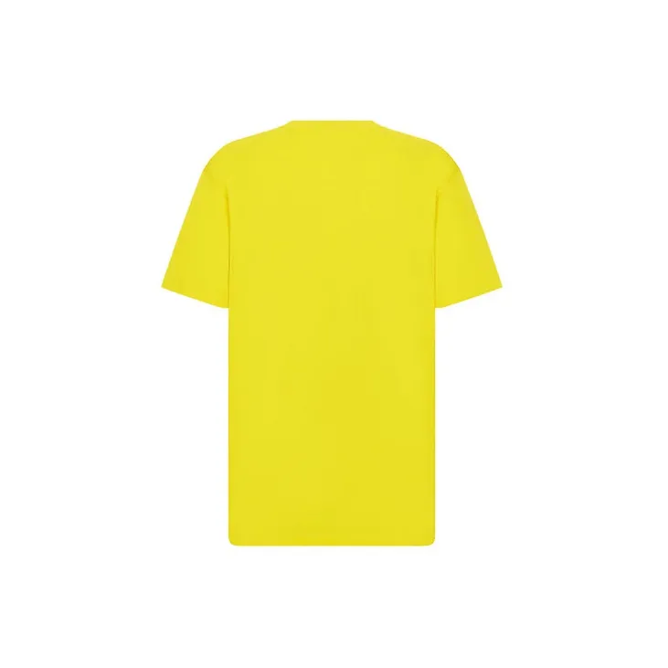DIOR Quarterly New Products Drop Shoulder Sleeve T Shirt Men's Yellow-1