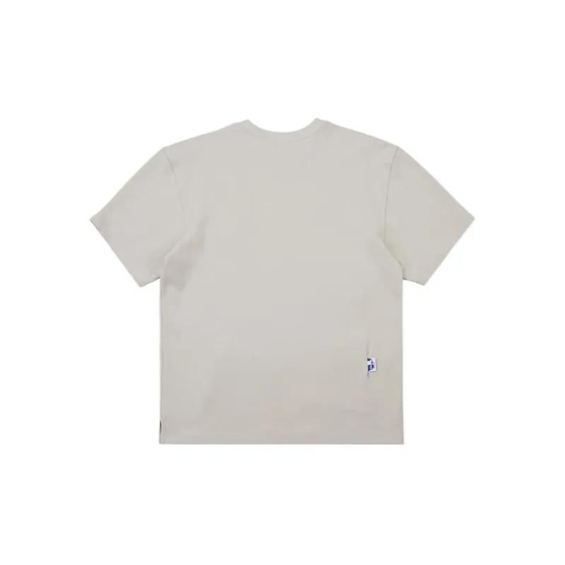 ADER ERROR T Shirts Unisex Ivory White-1