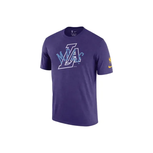 Nike T-Shirts Men Courtyard Purple