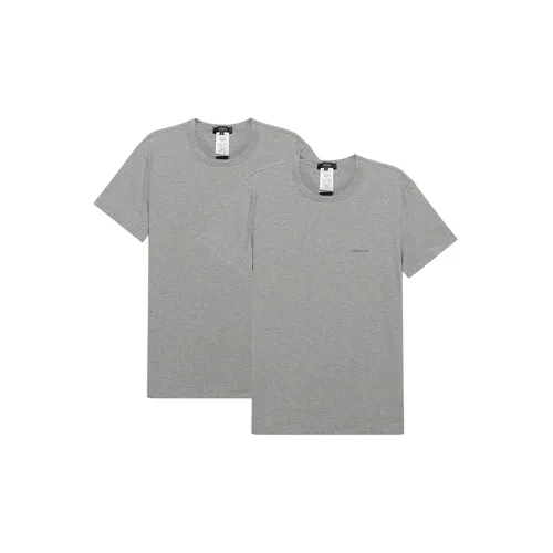 VERSACE T-Shirts Men Set Of 2 Gray