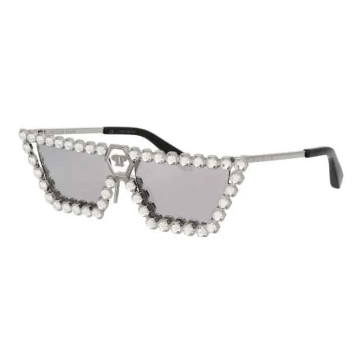 PHILIPP PLEIN Crystal embellished Square frame Sunglasses-0