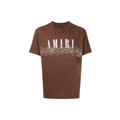 AMIRI T-Shirts Men Brown