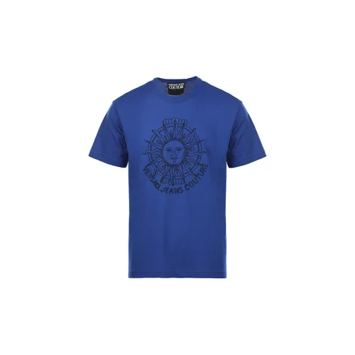 VERSACE JEANS COUTURE T-Shirts Men Blue