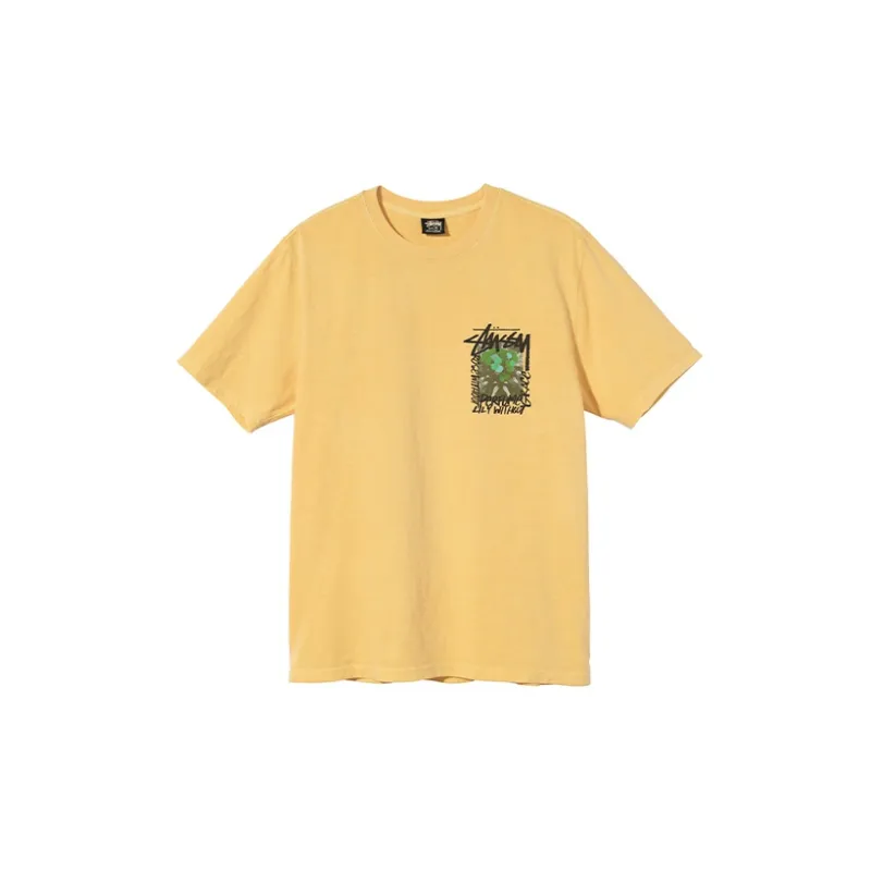 Stussy Camelias Pigment Dyed Tee-9