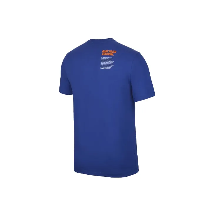 Nike T Shirts Men Blue-1
