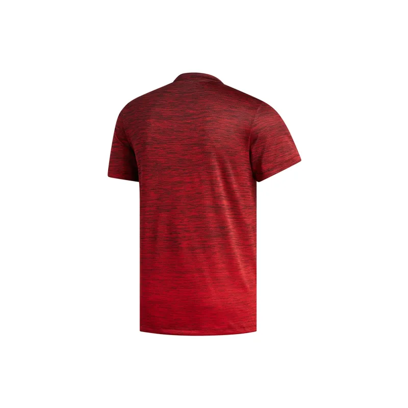 Adidas Set-in Sleeve T-Shirt Men's Burgundy-1