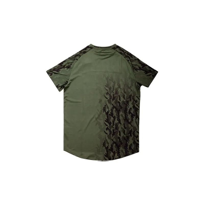 VENUM x UFC Crew Neck Fitted Straight Short-Sleeved T-Shirt Men's Khaki-1