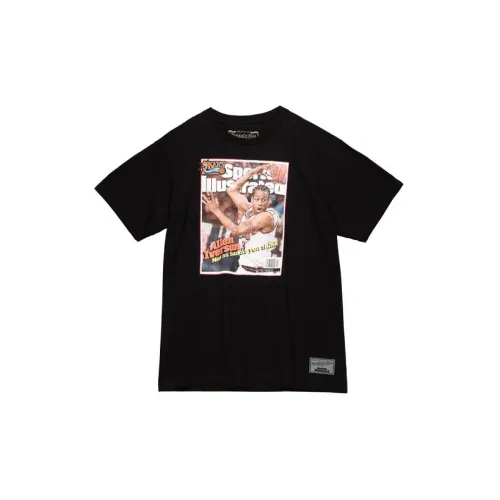 Mitchell & Ness x Sports Illustrated Men’s Philadelphia 76 Printing Round-neck T-shirt  Male