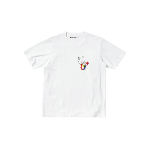 Pokemon UNIQLO Pokémon Co-Branded Series T-Shirts Unisex White