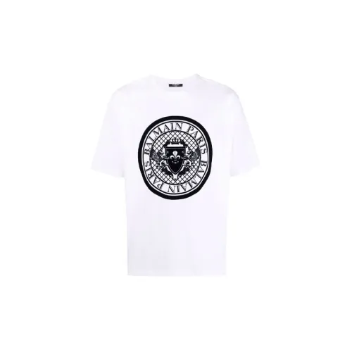 BALMAIN T-Shirts Men White