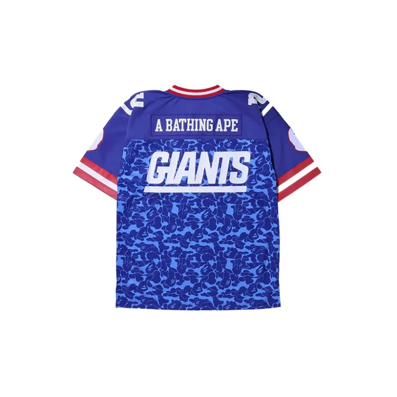 A BATHING APE X Mitchell & Ness Nfl New York Giants Legacy Jersey-1