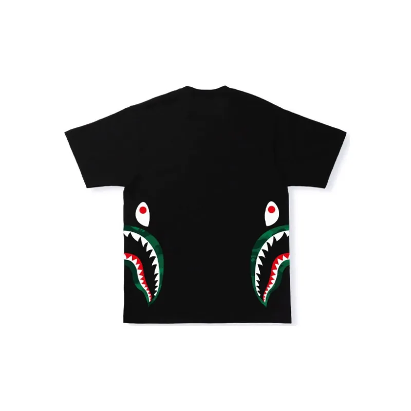 Bape Color Camo Side Shark Tee-1