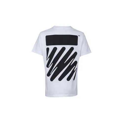 OFF-WHITE Wave Diag Slim Short-Sleeve Tee 