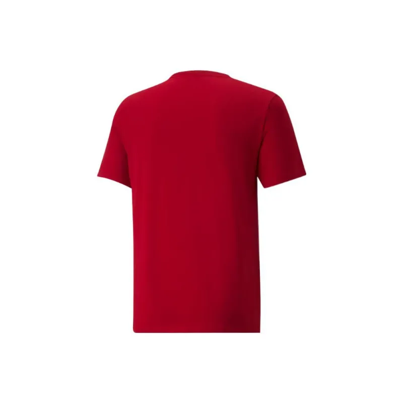 PUMA T Shirts Men Cherry Red-1