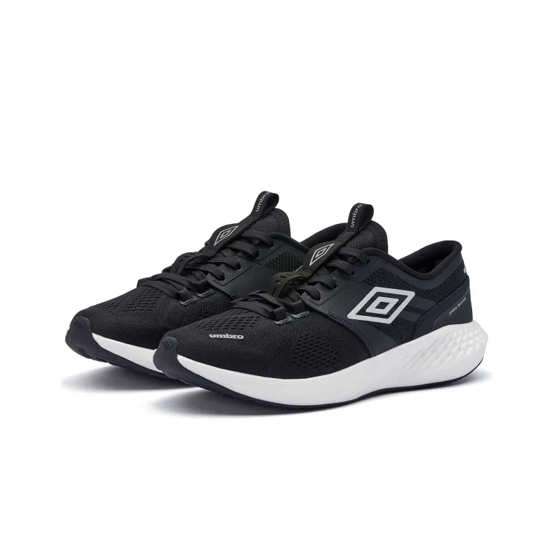Umbro Flex Cloud Wing Cushioned Anti-Slip Wear-Resistant Breathable Lightweight Low-Top Running Shoes Women's Black-2
