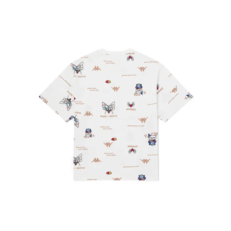 Kappa x Britto Drop Shoulder Sleeve T-Shirt Unisex-1