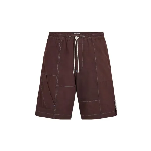 HUGO BOSS Casual Shorts Men Dark Brown