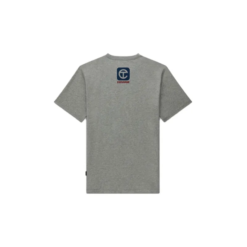 Converse TELFAR Collaboration Collection T Shirts Unisex Gray-1