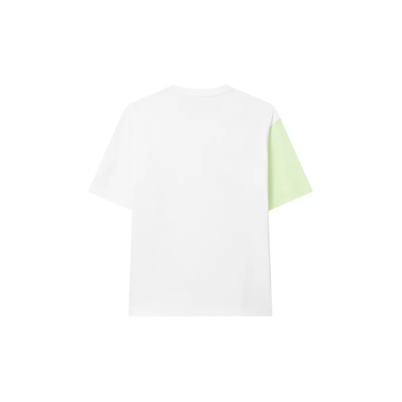 FILA SS21 Drop Shoulder Sleeve T Shirt Men's Standard White-1