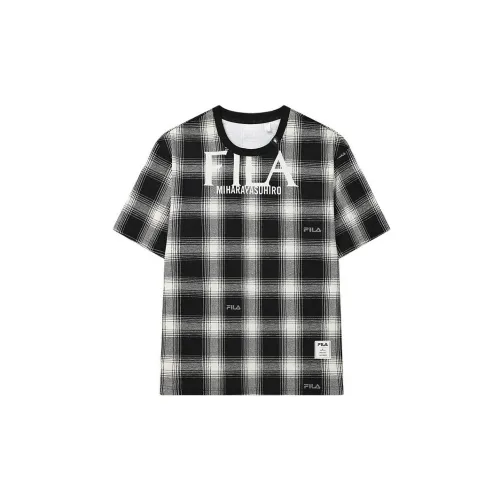 Mihara Yasuhiro X FILA MIHARA YASUHIRO Collaboration Collection T-Shirts Men Black