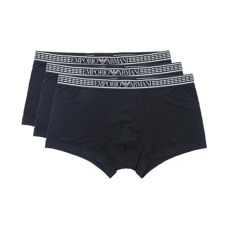 EMPORIO ARMANI Underpants Men's 3 Pack Dark Blue-0